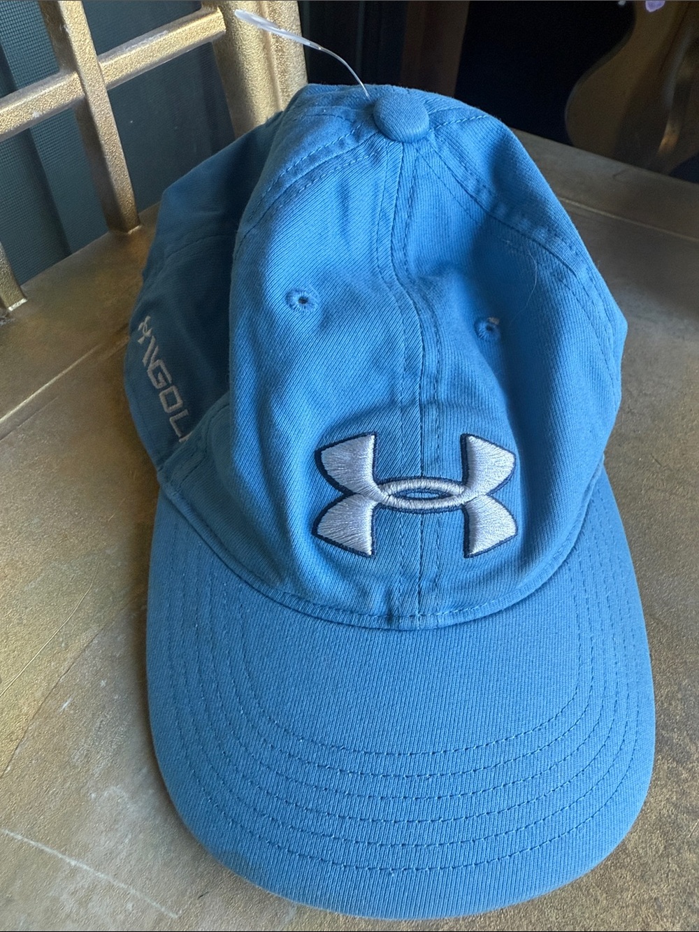 Under Armour Men's ArmourGolf Blitzing Hat Blue Like New